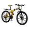 OEM Foldable Mountain Bike 26 Inch , 120kg High Carbon Steel Mountain Bicycle