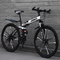 Off Road Riding High Carbon Steel Mountain Bike 120kg 26 Inch