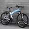 Off Road Riding High Carbon Steel Mountain Bike 120kg 26 Inch