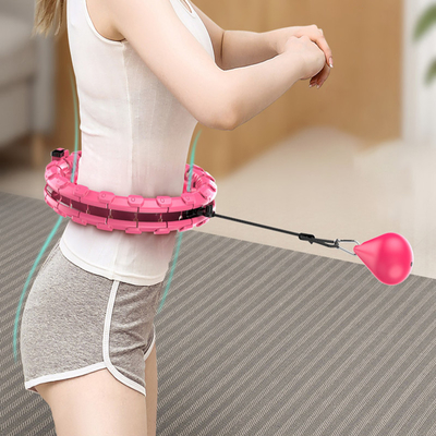Unisex Smart Weighted Hula Ring , Non Dropping Hula Hoop 1.7kg 1.5kg 1.3kg