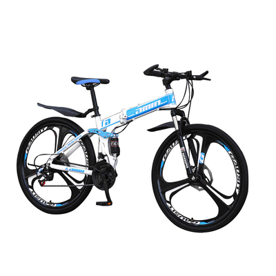 Aluminum Alloy 26 Foldable Mountain Bike 21 / 24 Speed
