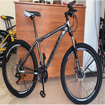 Outdoor Unfoldable Aluminum Mountain Bike , 150kg Carbon Fiber Mountain Bicycle