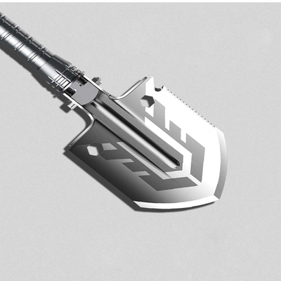3Cr13 Multifunctional Outdoor Shovel Adjustable Head Manganese Steel Anodizing