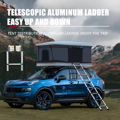 OEM Canvas Car Roof Top Camping Tent Customized 2-3 / 3-4 Person