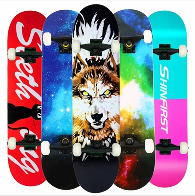 Low Noise Carbon Steel Bearings Skateboard Heat Transfer Printing