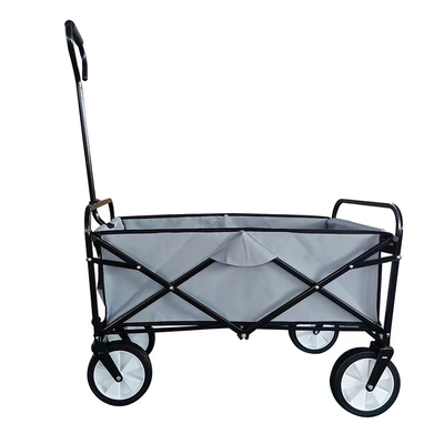 Outdoor Garden Folding Wagon Cart Spray Painting Process Steel Collapsible