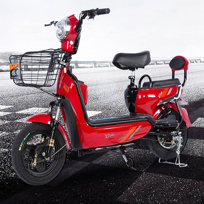 Steel Frame Lead Acid Battery Cool Cross Electric Motorcycle 350W Brushless Power