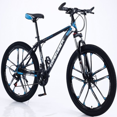 High Carbon Steel Aluminum Alloy Mountain Bike 150kg Unfoldable