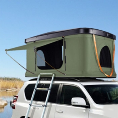 Canvas Outdoor Sport Tent , 2-3 Person Automatic Rooftop Tent