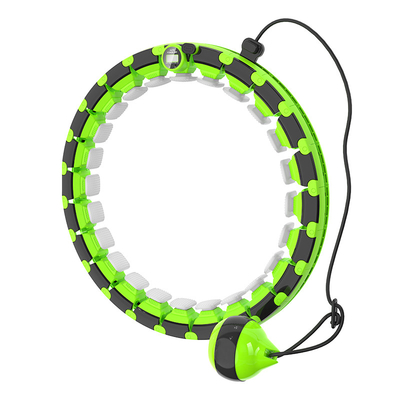 24 Knots Smart Hula Hoop , Home Fitness Weighted Spinning Hula Hoop