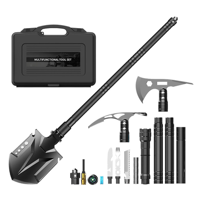 28 In 1 Camping Tool Kit , Hiking Military Survival Tool Kit