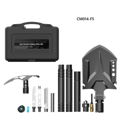 3Cr13 Aluminum Alloy Camping Tool Kit , Muti Function All In One Tool Set