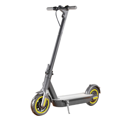 LCD Fold Up Electric Scooter Bluetooth 10 Inch Pneumatic Tire