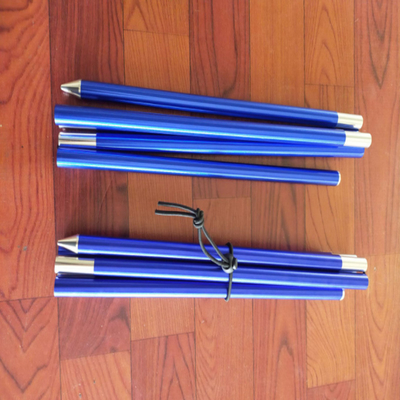 Aluminum Alloy Tube Retractable Tent Pole 19mm Waterproof