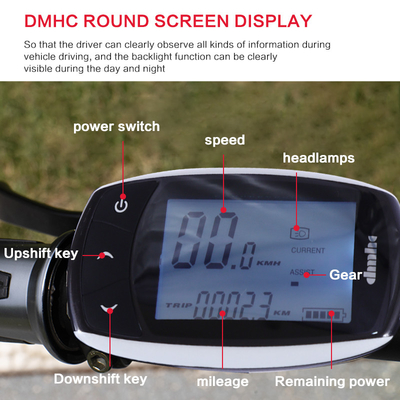 Led Display 30-50Km/H Lithium Battery Magnesium Alloy Soft Tail Frame Electric Bicycle