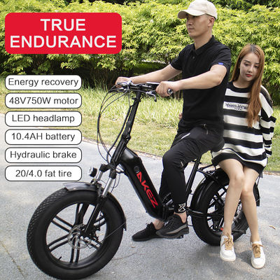 50km/H Aluminum Folding Electric Bike Lithium Battery With LED Display