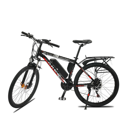 Lithium Battery Two Wheel Drive Electric Bike 15.5mph Soft Tail Frame
