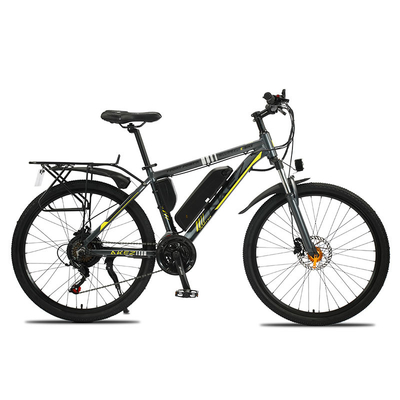 Lithium Battery Pedal Assist Electric Bike 50km/h Aluminum Magnesium Alloy