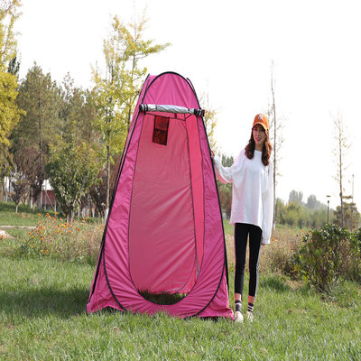 Instant Portable Pop Up Shower Tent , Folding 1 Person Privacy Shelter