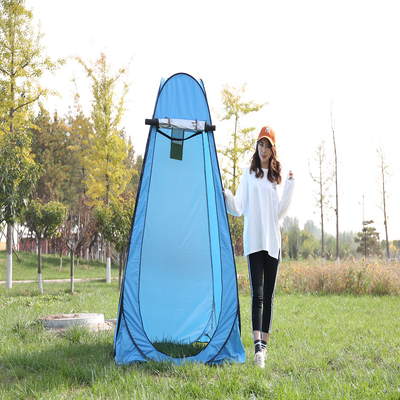1.2x1.2x1.9m Single Pop Up Shower Tent , Waterproof Camping Shower Toilet Tent