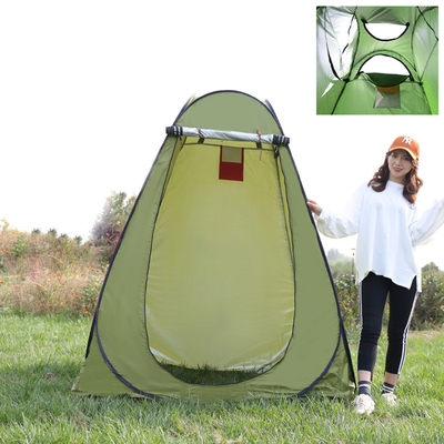 Four Season Instant Up Shower Tent Straight Bracing Type Polyester 190T
