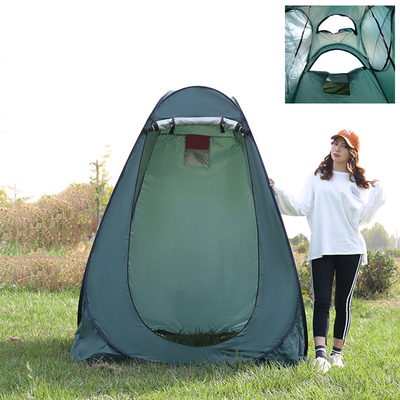 Four Season Instant Up Shower Tent Straight Bracing Type Polyester 190T