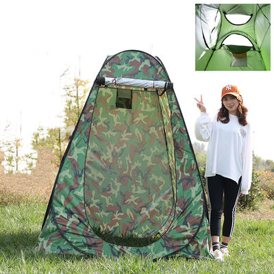 Four Season Outdoor Pop Up Shower Tent Straight Bracing Type
