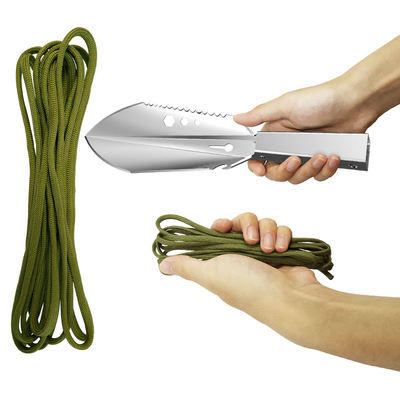 Aluminum Alloy Multifunctional Tool Survival Hand Tools Camping Garden Shovel