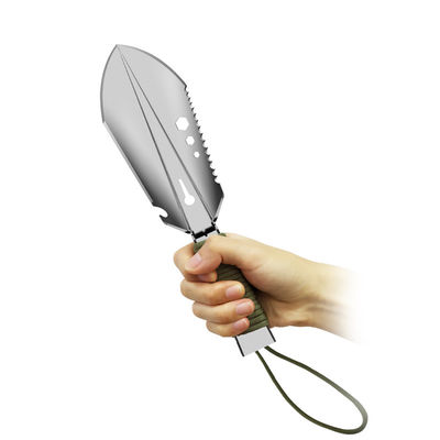 Agricultural Square Small Garden Hand Shovel 26cm Aluminum Alloy Manganese Steel