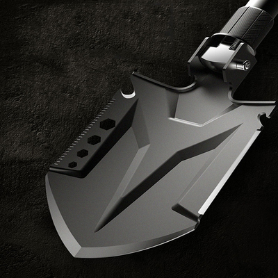 Straight Handle Multi Function Camping Shovel 83cm