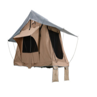 PU Coated 3000mm Rooftop Camping Tent , Hard Shell Roof Top Tent For Truck