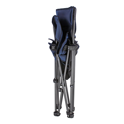 600D Fabric Portable And Stowable Adjusted Frame Beach Metal Fishing Chair With Carry Bag