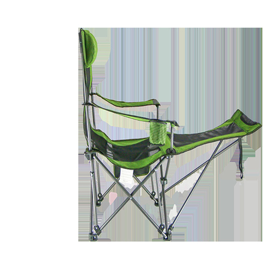Sitting And Lying Steel Pipe 600D Fabric Portable Stowable Metal Camping Folding Chairs