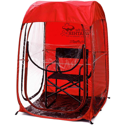 Sun Shelter Single Layer Steel Wire 210D Oxford Cloth Weather Pods Tent
