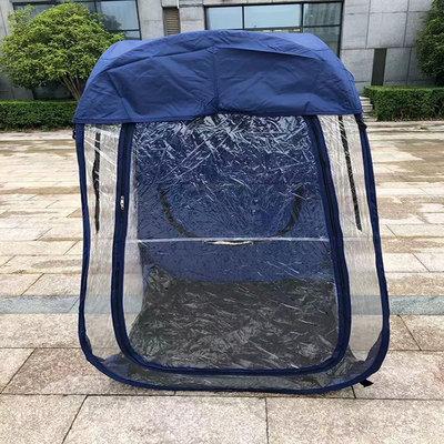 210D Oxford Cloth Steel Wire Sun Shelter Fish Tent 2 Person Under The Weather Pop Up Pod