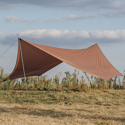 Iron Pipe Auto Beach Outdoor Sport Tent Sun Awning PU Coated Anti Uv