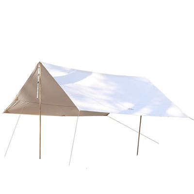 Sun Awning Fabric Camping Sun Shelter Tent Waterproof With Wind Rope