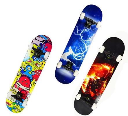 Pu Wheel Adult Skateboard 7 Layer Maple Beginner Skateboard