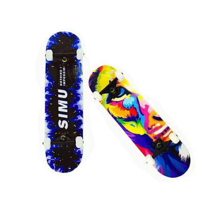 31.75&quot; Outdoor Entertainment Equipment Maple Aluminium Skateboard