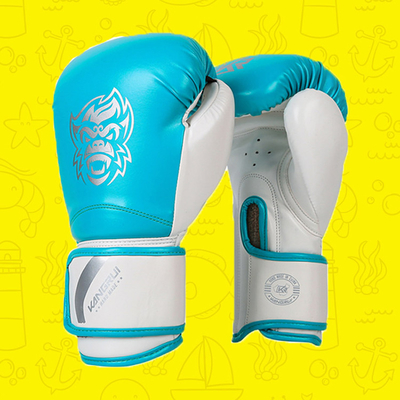 Professional Pu Leather EVA Topten Custom Printed Boxing Gloves Breathable