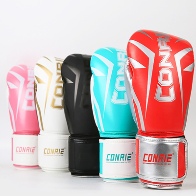 Pu Leather Personalized Boxing Gloves Custom Breathable for Training Exercise