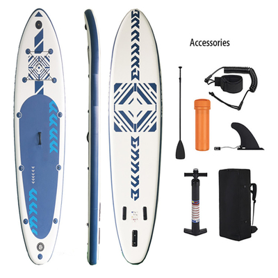 Watersport Inflatable Surfing Rescue Surfboard Soft Top With Foot Rope